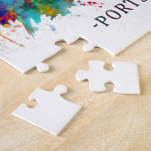 Portsmouth England Skyline Legpuzzel (Zijkant)