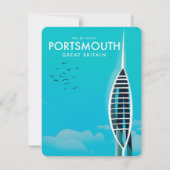 Portsmouth Great British Vacation poster (Achterkant)