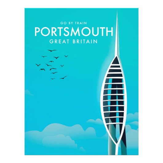 Portsmouth Great British Vacation poster (Voorkant)