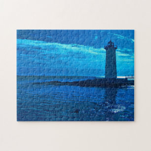 Portsmouth Harbour - Blue Puzzle Legpuzzel
