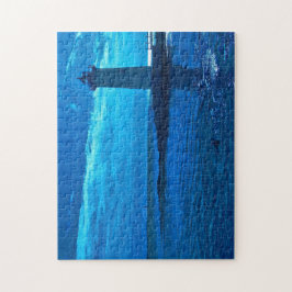Portsmouth Harbour - Blue Puzzle Legpuzzel