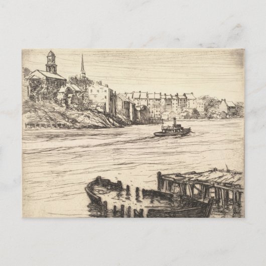 Portsmouth Harbour  Briefkaart (Voorkant)