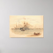 Portsmouth Harbour  Canvas Afdruk (Voorkant)