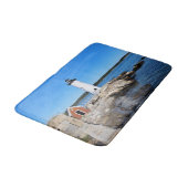 Portsmouth Harbour Lighthouse, New Hampshire Badmat (Gekanteld)