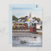 Portsmouth Harbour, New Hampshire Briefkaart (Voorkant / Achterkant)