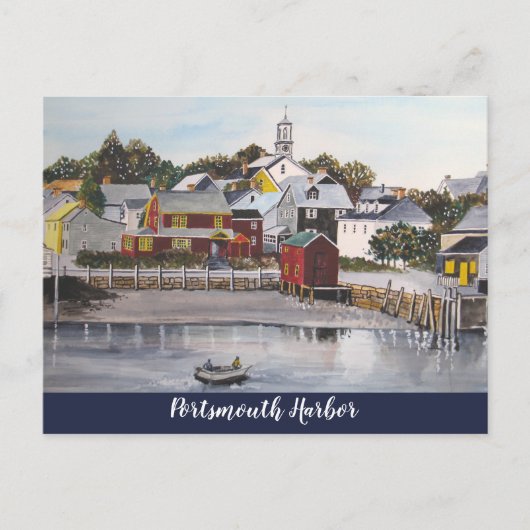 Portsmouth Harbour, New Hampshire Briefkaart (Voorkant)