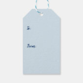 Portsmouth Harbour, New Hampshire Cadeaulabel (Achterkant)