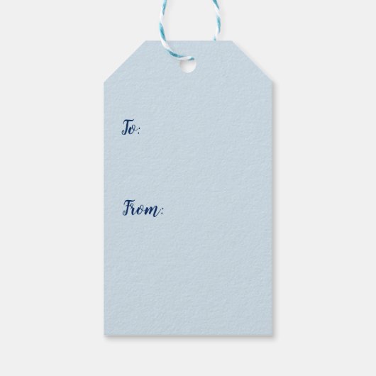 Portsmouth Harbour, New Hampshire Cadeaulabel (Achterkant)