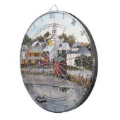 Portsmouth Harbour, New Hampshire Dartbord (Voorkant Rechts)