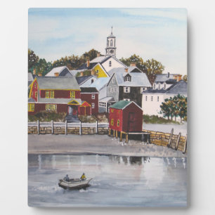 Portsmouth Harbour, New Hampshire Fotoplaat