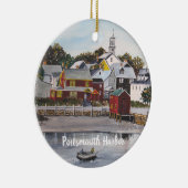 Portsmouth Harbour, New Hampshire Keramisch Ornament (Rechts)