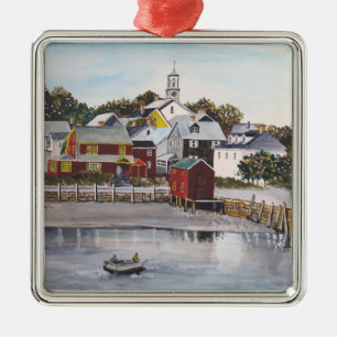Portsmouth Harbour, New Hampshire Metalen Ornament