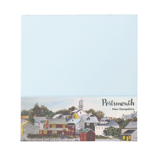 Portsmouth Harbour, New Hampshire Notitieblok (Voorkant)