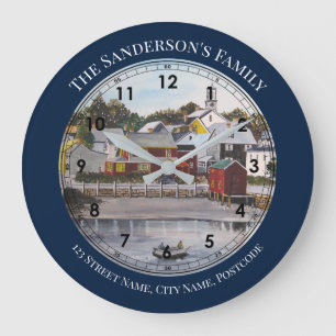 Portsmouth Harbour New Hampshire Painting Grote Klok