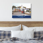Portsmouth Harbour New Hampshire USA Painting Canvas Afdruk (Insitu (Slaapkamer))