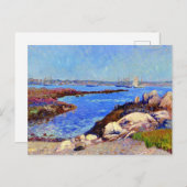 Portsmouth Harbour, NH beeldende kunst, Briefkaart (Voorkant / Achterkant)