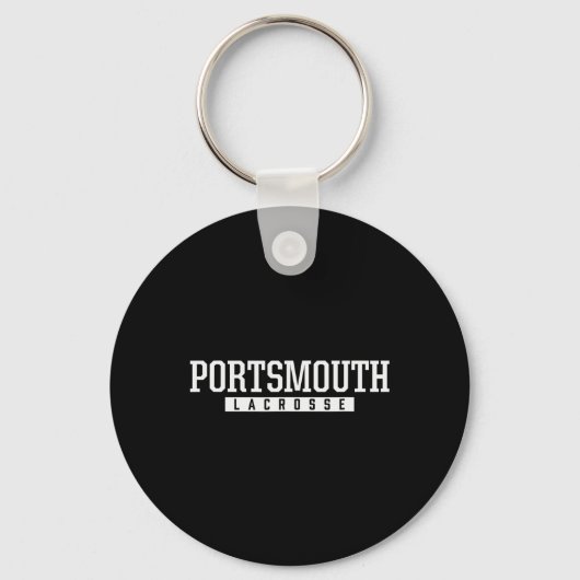 Portsmouth High School Lacrosse Sleutelhanger (Voorkant)