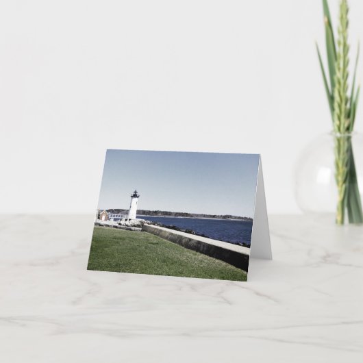 Portsmouth Lighthouse Bedankkaart (Voorkant)