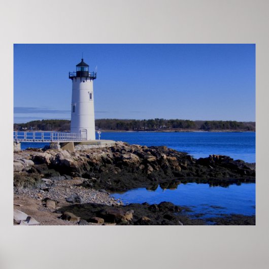 Portsmouth Lighthouse-New Hampshire Poster (Voorkant)