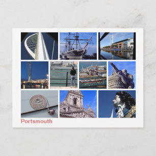 Portsmouth multi-afbeelding briefkaart
