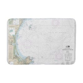 Portsmouth naar Cape Ann Nautische Grafiek 13278 Badmat