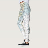 Portsmouth naar Cape Ann Nautische Grafiek 13278 Leggings (Links)