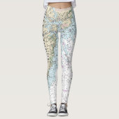 Portsmouth naar Cape Ann Nautische Grafiek 13278 Leggings (Voorkant)