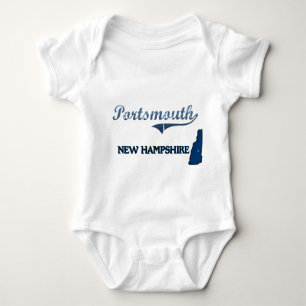 Portsmouth New Hampshire City Classic Romper