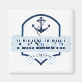 Portsmouth, New Hampshire Magneet (Voorkant)