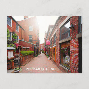 Portsmouth New Hampshire Schilderachtig reisfoto Briefkaart