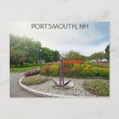 Portsmouth New Hampshire Trial Gardens Reizen Briefkaart (Voorkant)