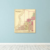 Portsmouth, Ohio Canvas Afdruk (Insitu (Houten vloer))