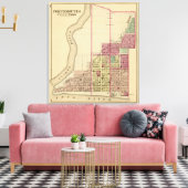 Portsmouth, Ohio Canvas Afdruk (Insitu (Woonkamer))