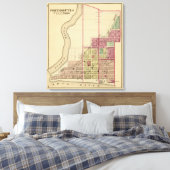Portsmouth, Ohio Canvas Afdruk (Insitu (Slaapkamer))