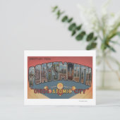 Portsmouth, Ohio - Large Letter Scenes Briefkaart (Staand voorkant)