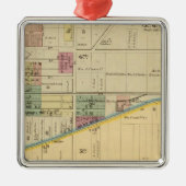 Portsmouth, Ohio Metalen Ornament (Voorkant)