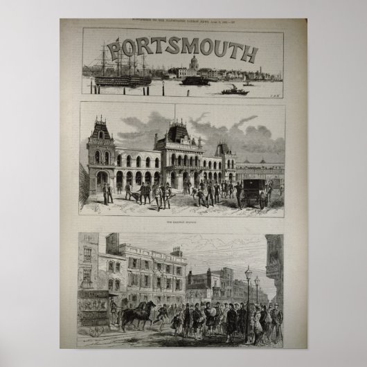 Portsmouth Poster (Voorkant)