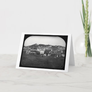 Portsmouth Square San Francisco Daguerreotype 1851 Kaart
