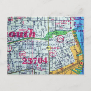 Portsmouth, VA kaart