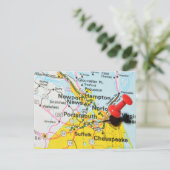 Portsmouth, Virginia Briefkaart (Staand voorkant)