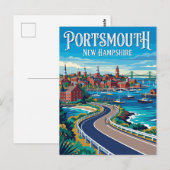 Portsmouth VS Briefkaart (Voorkant / Achterkant)