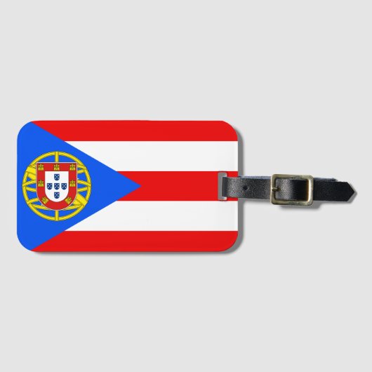 Portu-Ricaans Bagagelabel (Voorkant (horizontaal))