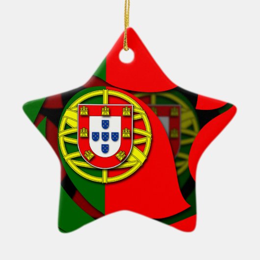 Portugal #1 keramisch ornament (Voorkant)