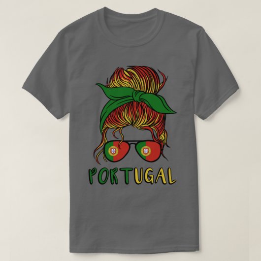 Portugal 2022 Portuge Meisjes football WK T-shirt (Design voorkant)
