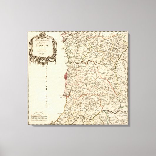 Portugal 2 canvas afdruk (Voorkant)