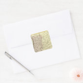 Portugal 3 vierkante sticker (Envelop)