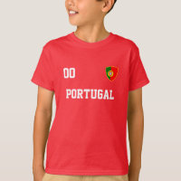 Portugal Aangepaste naam en nummer Football Jersey