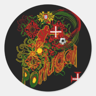 Portugal Adesivos - Preço por 20 Adesivos Ronde Sticker