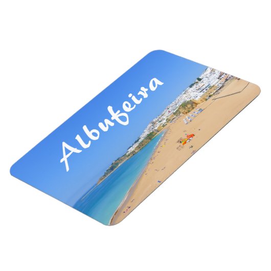 Portugal Albufeira Beach Souvenir Magneet (Linkerzijde)