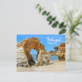 Portugal Algarve Beach Briefkaart (Staand voorkant)